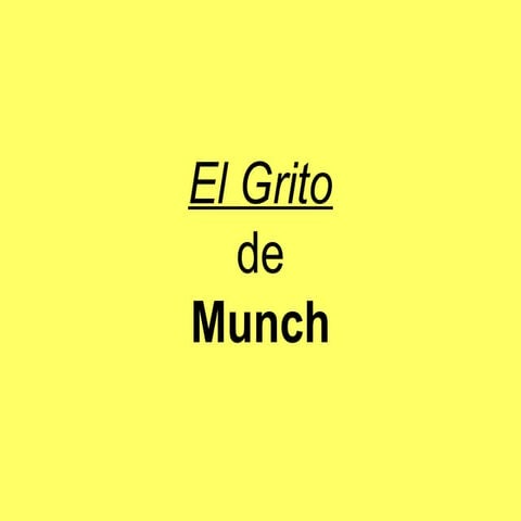 el grito de munch