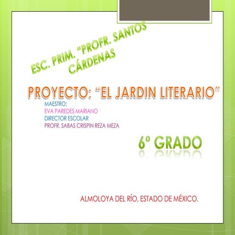 98. el jardín literario