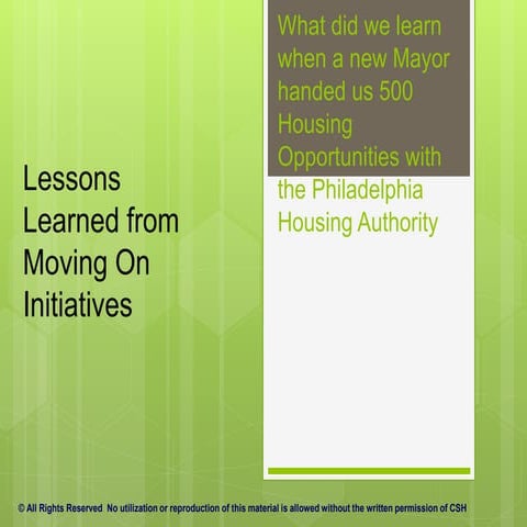 Moving on-  Lessons  Learned 2016-07-27