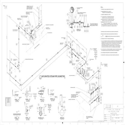 ISOMETRIC-Steam Pipe