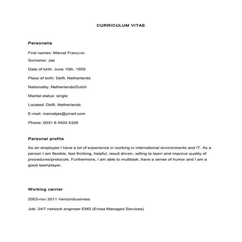 CV (2) | RTF