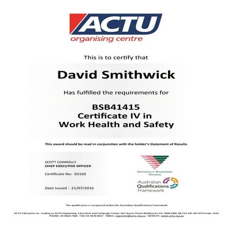 TAA-Cert IV | PDF