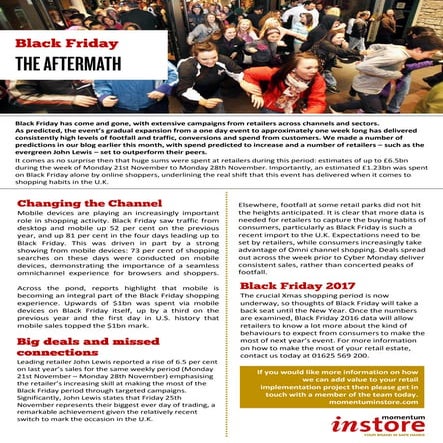 Black Friday, The Aftermath