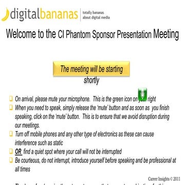 CI Phantom Sponsor presentation as at the 11th December 2014 ver 1.0