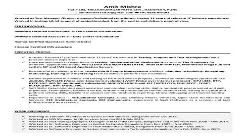 Latest Resume latest uploaded wala