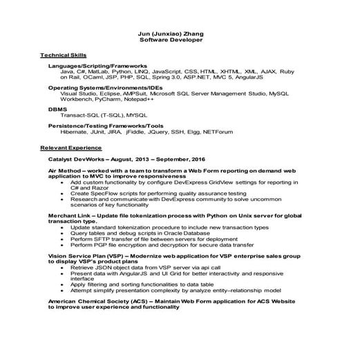 Junxiao_Zhang_Tech_Skill