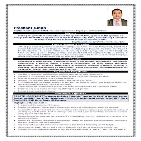 HR Profile 2017 | DOCX