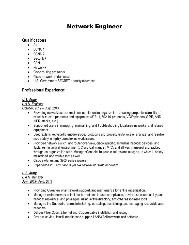 Buy resume for writing network engineer