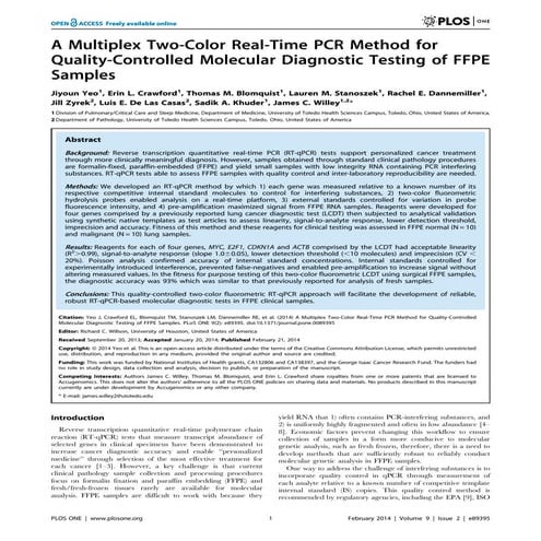 2014-Yeo-A Multiplex Two-Color Real-Time PCR Method(1)