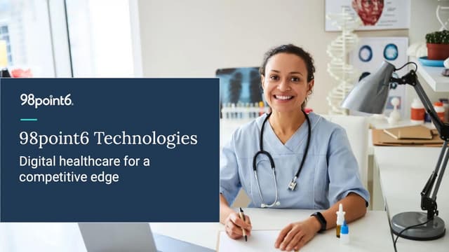 Digital health startup 98point6's $30.7M pitch deck