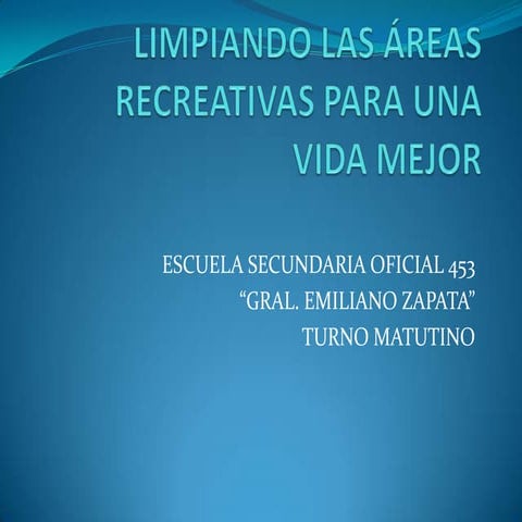 99. recogiendo el parque