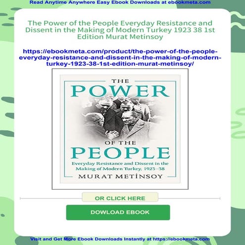 The Power of the People Everyday Resistance and Dissent in the Making ...