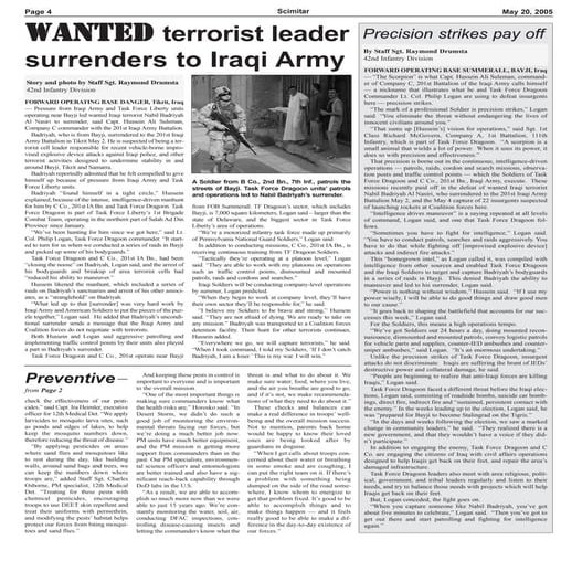 Wanted terrorist leader surrenders to Iraqi Army