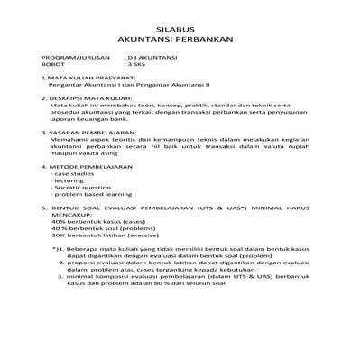 991 akuntansi perbankan