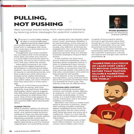 HubSpot Inside Small Business