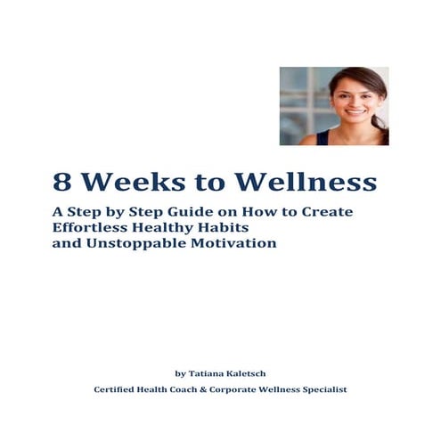 Eight Weeks to Wellness | PDF