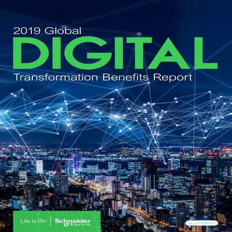 2019 Global  Report Digital transformation | Schneider Electric