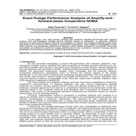 Exact Outage Performance Analysis of Amplify-and-forward-aware Cooperative NOMA