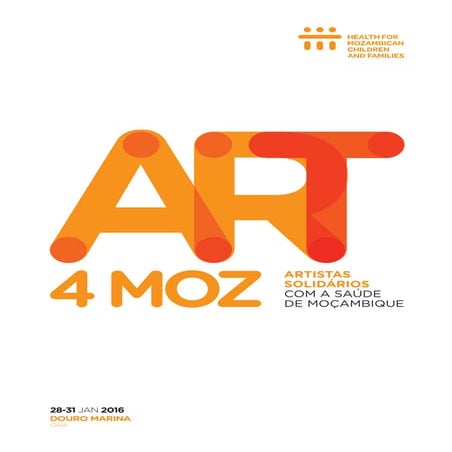 Catálogo exposição Artistas Solidarios - Health4MOZ 2016