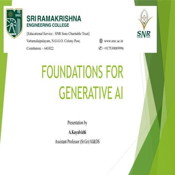 Gen Ai Introduction to Generative AI to the world | PPTX