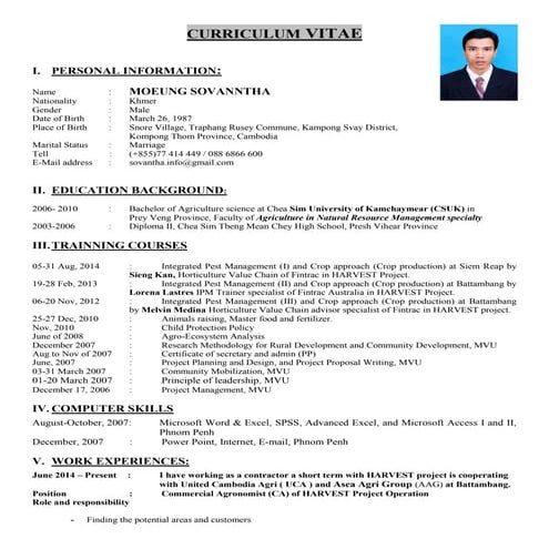 2. SOVANNTHA-Application