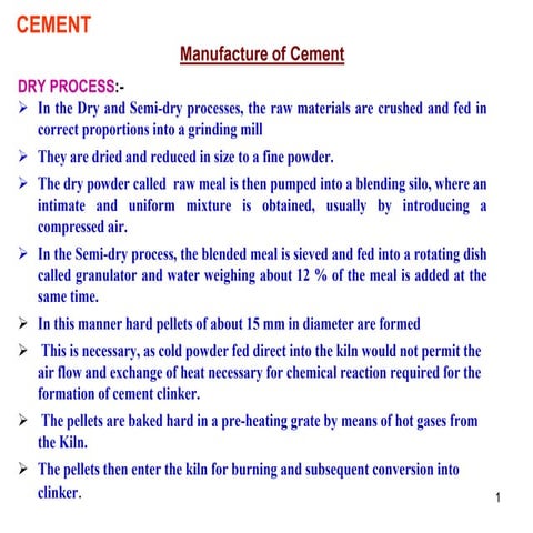 ABOUT CEMENT MANUFACTURING.ppt