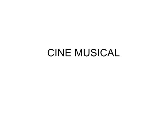 CINE MUSICAL