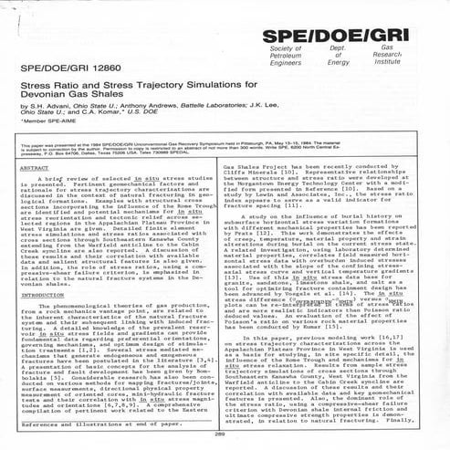 Stress Ratio Trajectory Simulations