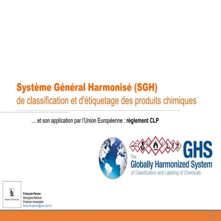 Système général harmonisé - Règlement CLP | PDF
