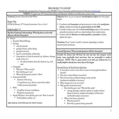 PBIS_STEMinhistory_2013_Innovation_Example