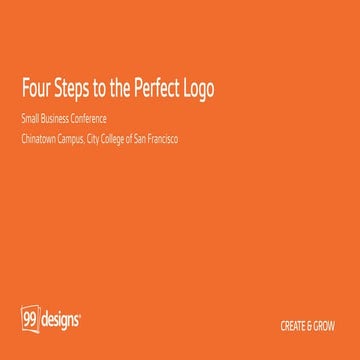 Four Steps to the Perfect Logo