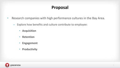 High Performance Culture Presentation for LinkedIn