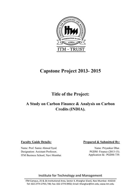 Capstone Project Presentation | PPSX