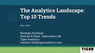 Top 10 Analytics Trends 2016