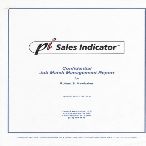Sales Aptitude Test | PDF