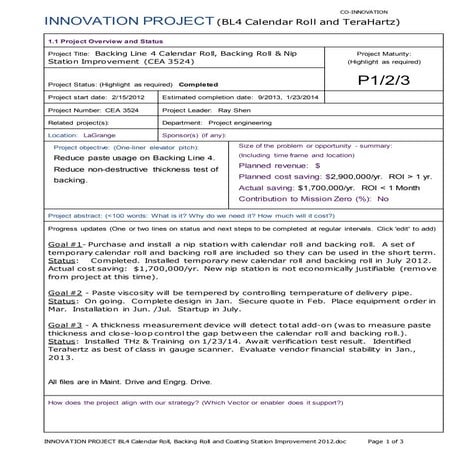 Innovation Proj PVC Paste TeraHertz