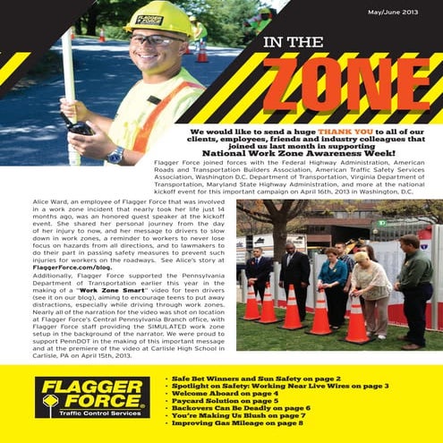 Work Zone Safety in Construction | PPT