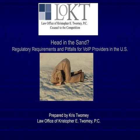 LoKT VoIP Regulatory Webinar