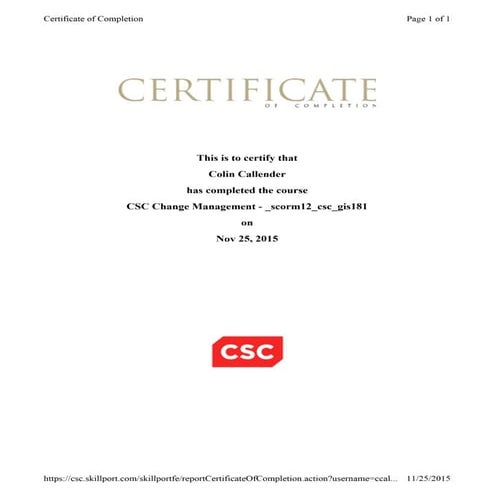 csc mdp | PDF