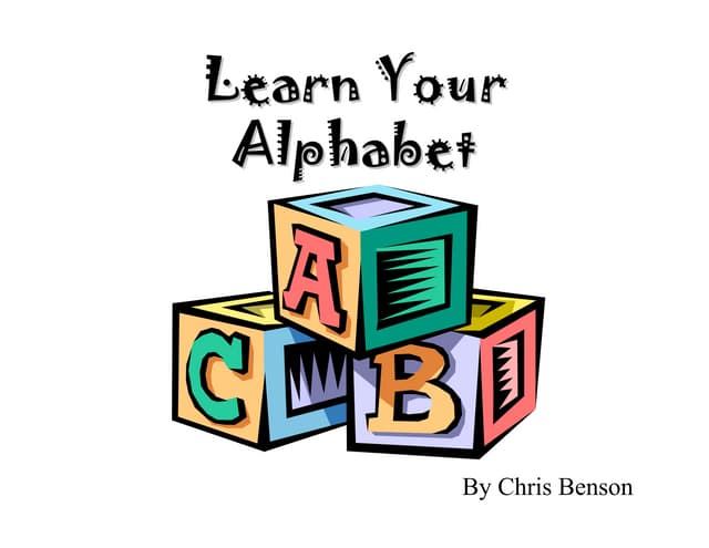 alphabet