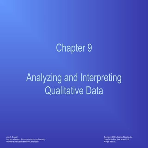 Analyze n Interpret Quali data in Research Paper.ppt