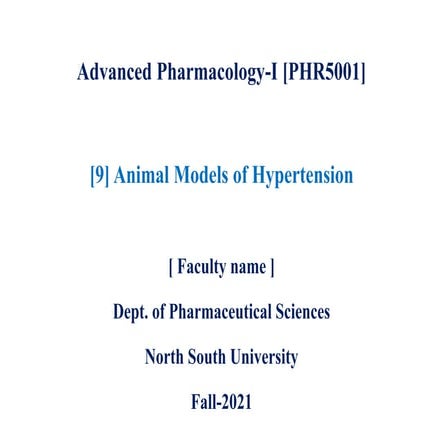 [9] Animal Models of Hypertension.pptx