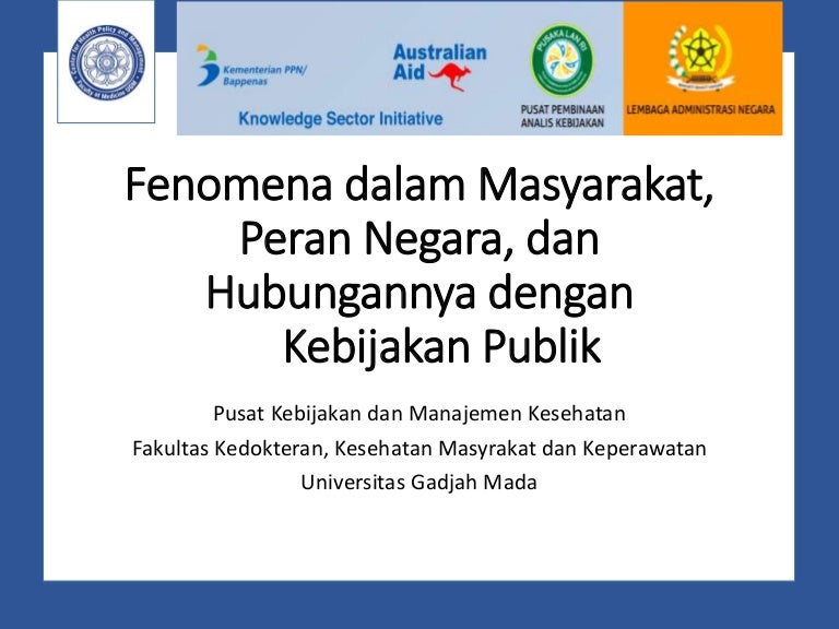 Modul 1 1 Konsep Dan Studi Kebijakan Publik