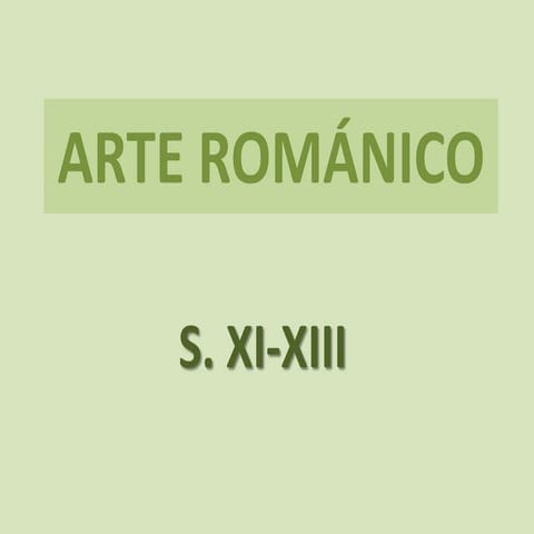 9 arte románico