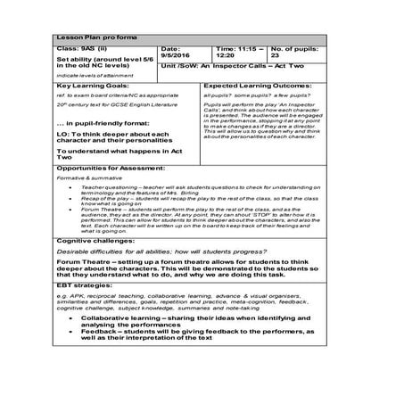 9AS Forum theatre 9.5.2016 Lesson plan | DOCX