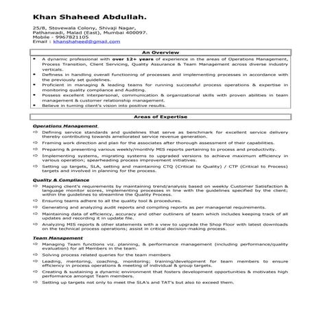 CV - Mohsin | DOCX