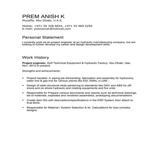 PREM ANISH CV DT_24-01-2016