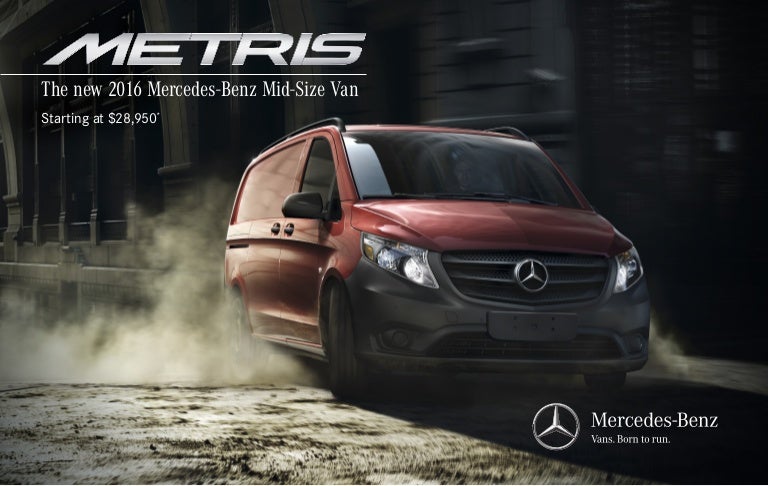 2015 mercedes benz metris