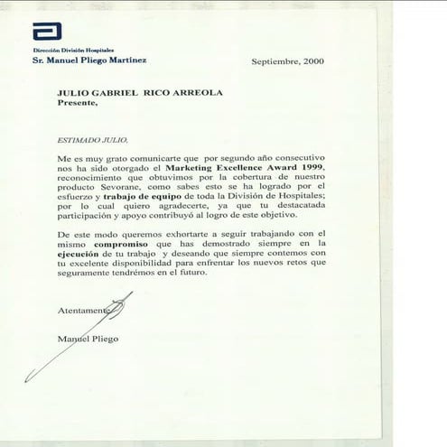 CARTA RECONOCIMIENTO ABBOTT-SEVORANE