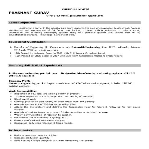 Resume | DOC